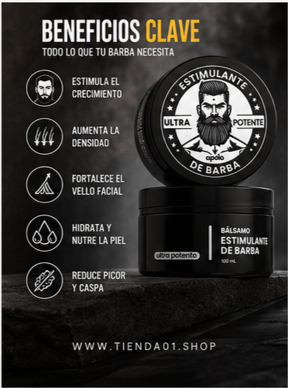 APOLO ULTRA- ESTIMULANTE DE BARBA