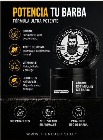 APOLO ULTRA- ESTIMULANTE DE BARBA