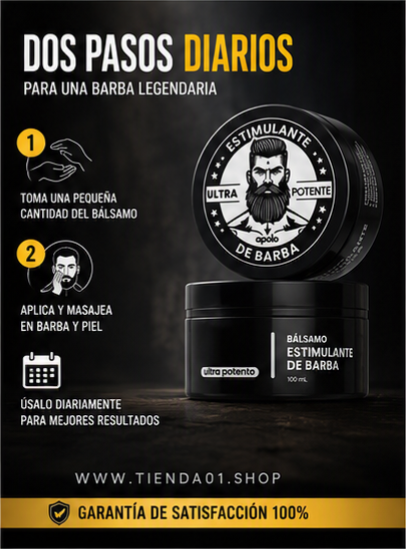 APOLO ULTRA- ESTIMULANTE DE BARBA