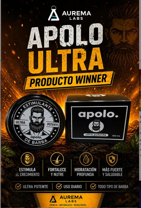APOLO ULTRA- ESTIMULANTE DE BARBA